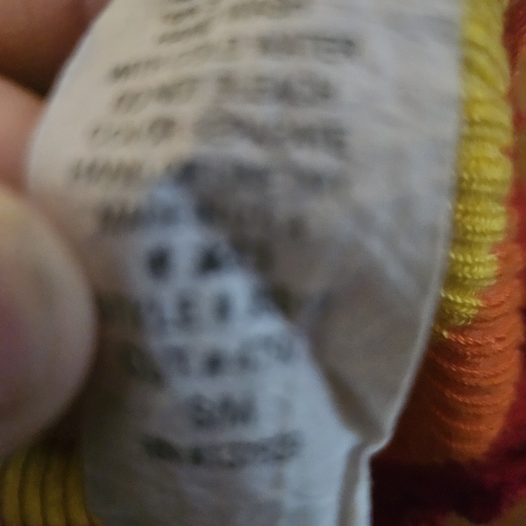 Striped Off-Shoulder Ribbed Top - Picture 4 of 4